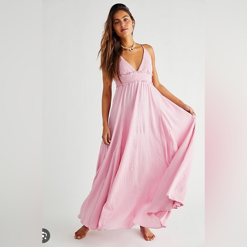 COPY FOR KELLY WILLS- Free People Heat Haze Maxi Dress